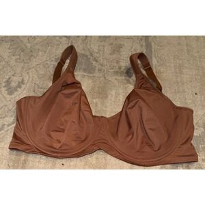 Shecurve 44G Womens Underwire  Unlined Underwire Bra Brown NWOT